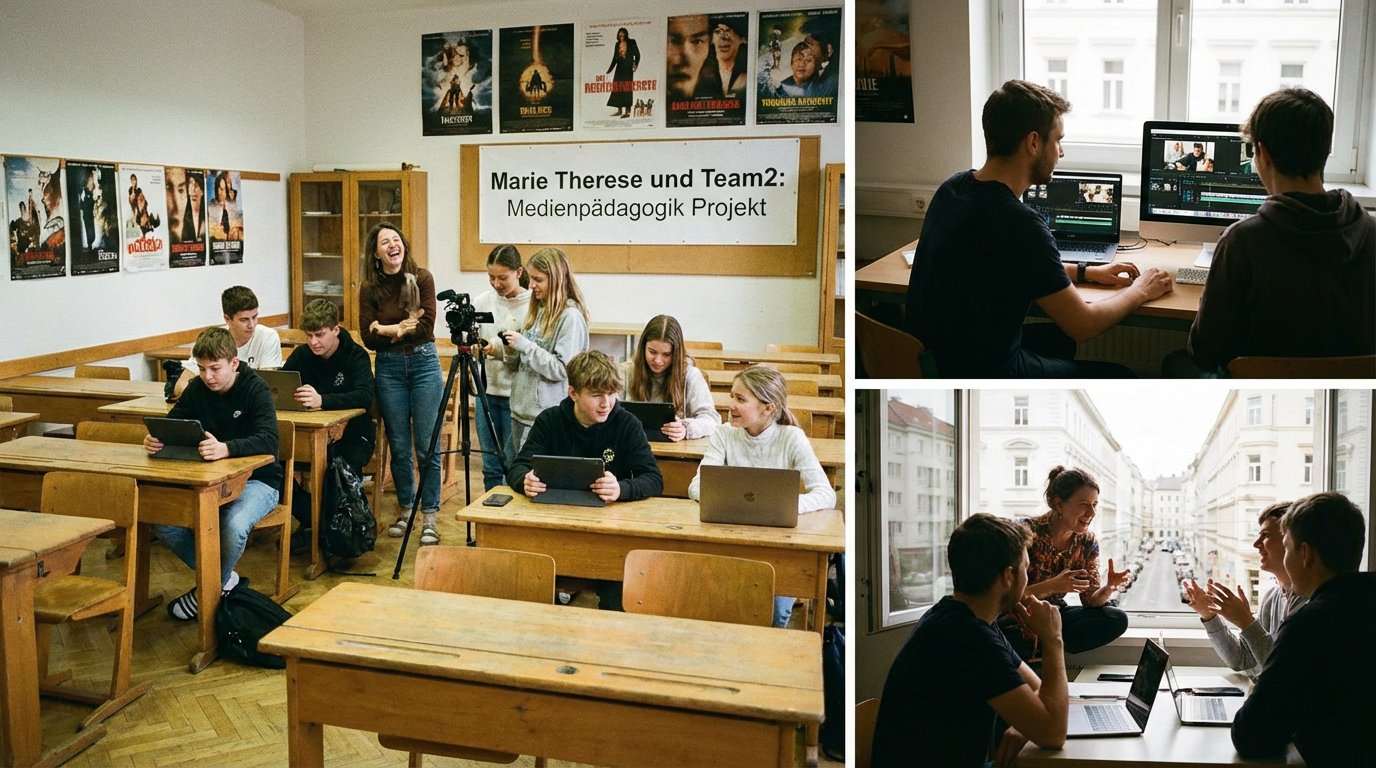 Marie-Therese und Team